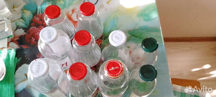 Бутылочки из под сока 1 л