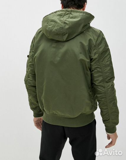 Куртка Alpha Industries MA-1 hooded RIB