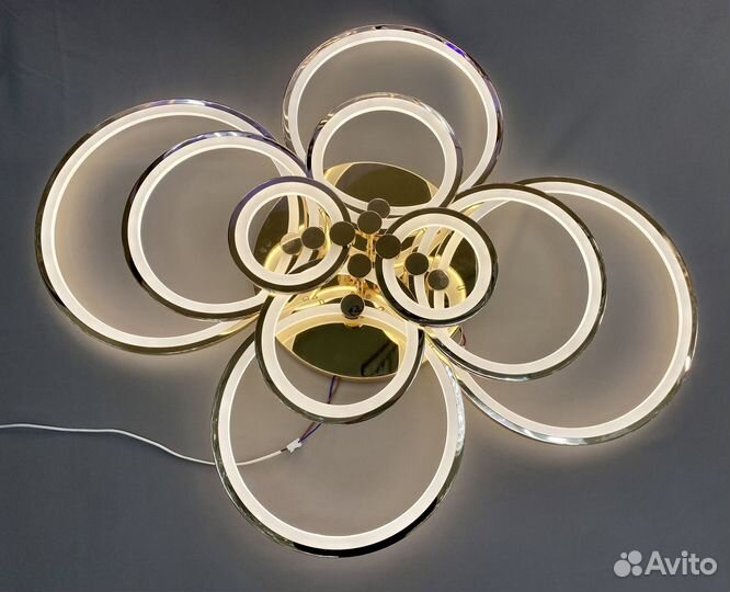 Люстра светодиодная Флоренция 10 ламп Пульт