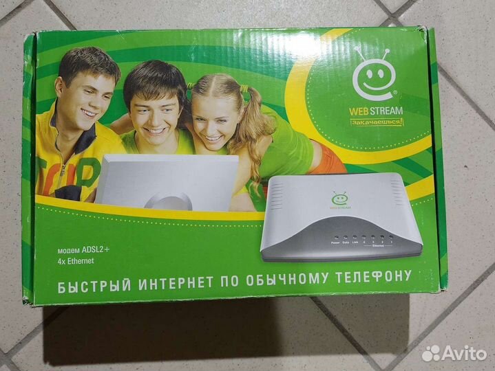 Можем adsl Интеркросс WebStream 5633 NE