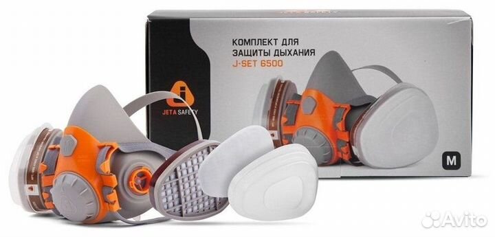 Комплект для защиты дыхания J-SET 6500 (Полумаска)