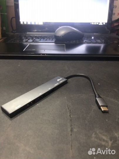 USB-концентратор Ritmix CR-4313 Metal