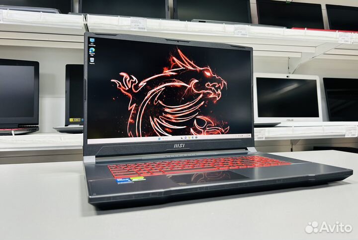 Новый Ноутбук MSI Katana 17 i5-11260H,RTX 2050