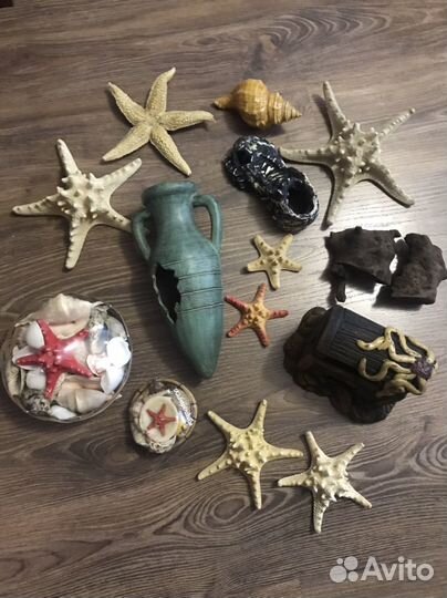 Декорации для аквариума