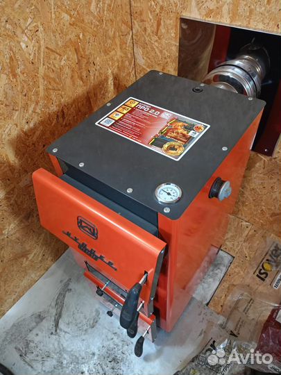 Твердотопливный котел длительного горения