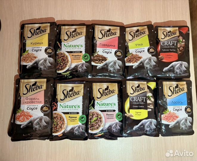 Влажный корм для кошек Sheba Felix