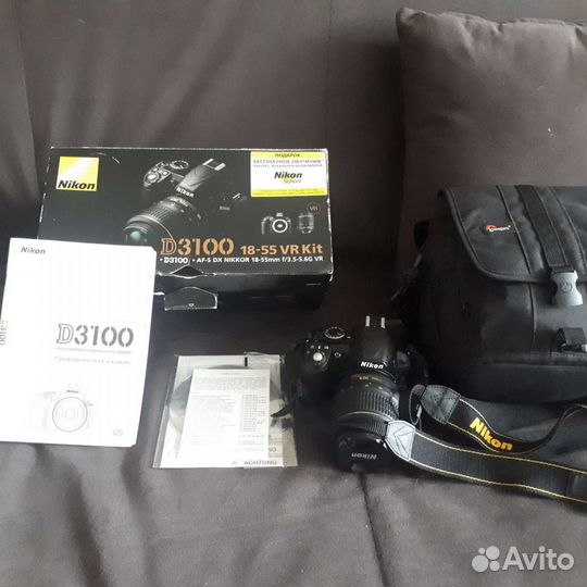Зеркальный фотоаппарат nikon d 3100