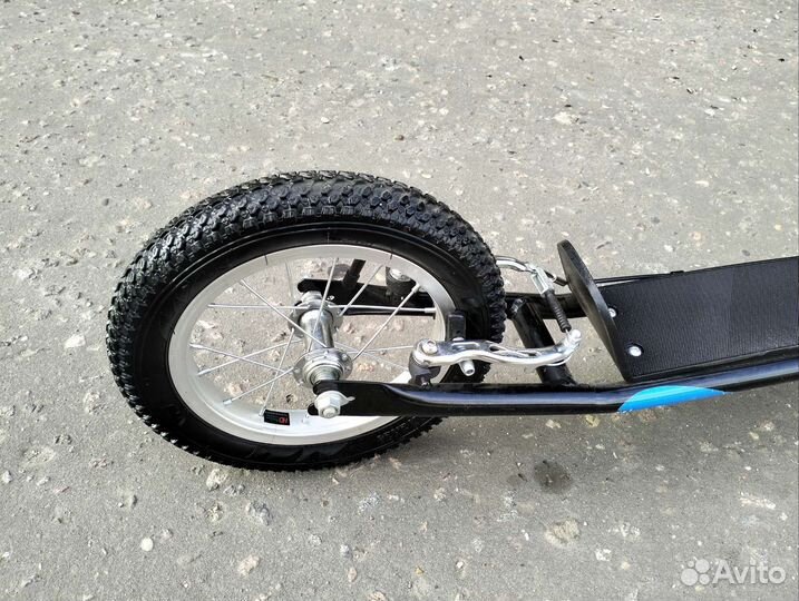 Самокат с надувными колесами