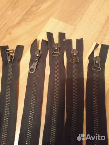 Молнии металлические