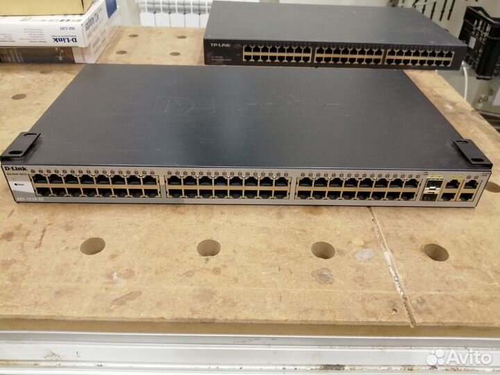 Коммутаторы D-link TP-link разные