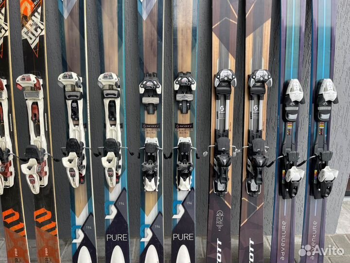 Лыжи горные фрирайд/ скитур scott, dynastar