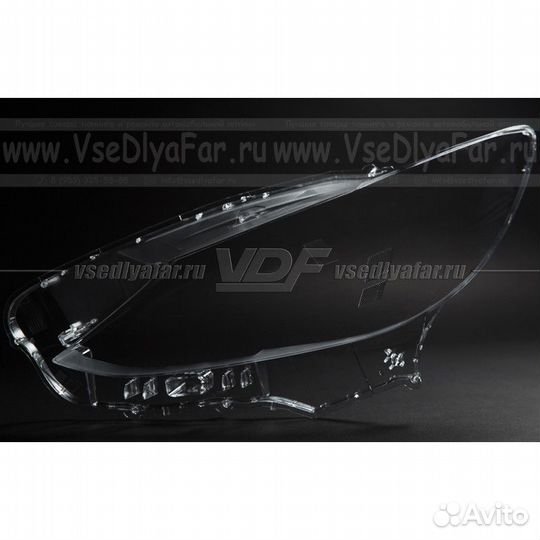 Стекло для фары Mazda 6 GJ (2015+) Рестайлинг Лево