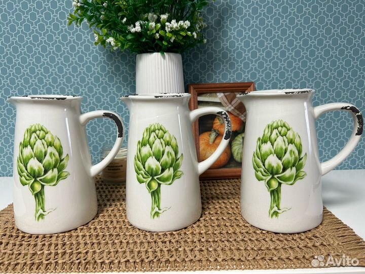 Ваза кувшин Артишок новая, в стиле zara и hm home