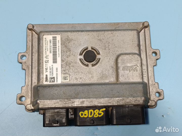 Блок управления двигателем для Peugeot 301