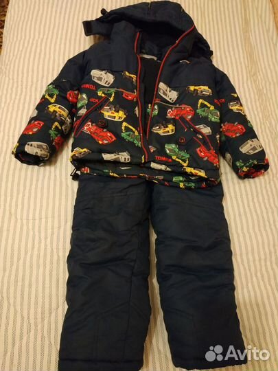 Детский зимний костюм на мальчика 98см