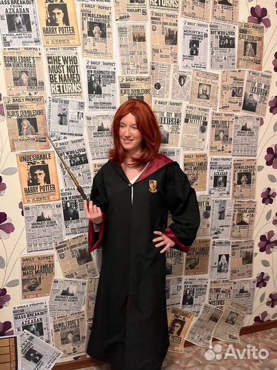 Мантия гарри поттера с волшебной палочкой