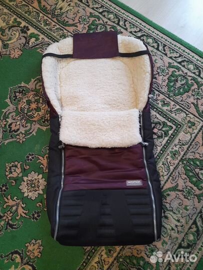 Меховой конверт на овчине