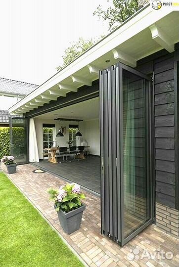 Безрамное остекление террас, веранд, балконов