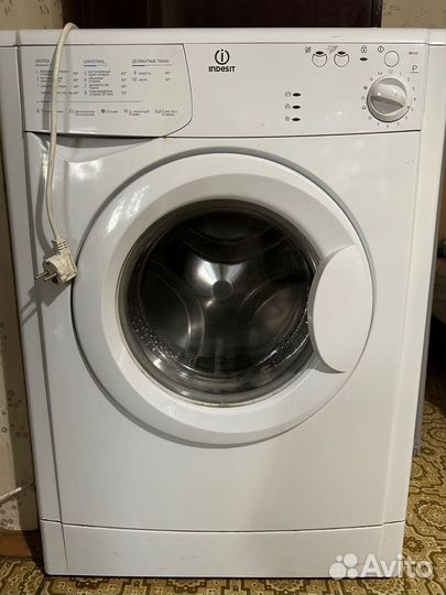 Стиральная машина indesit узкая, бу