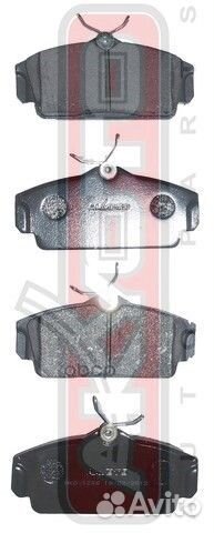 Колодки тормозные дисковые передние AKD-1266 AK