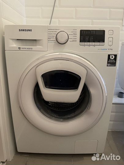 Стиральная машина samsung eco bubble ww65k42e08w