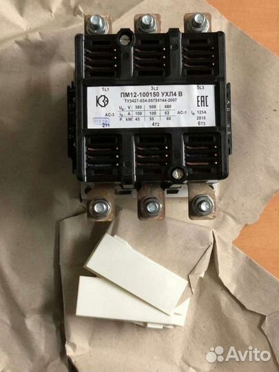 Пускатель пм 12-100150 ухл4;пме-212 ухл4 В, 380В