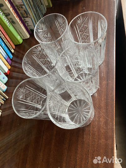 Хрустальные стаканы