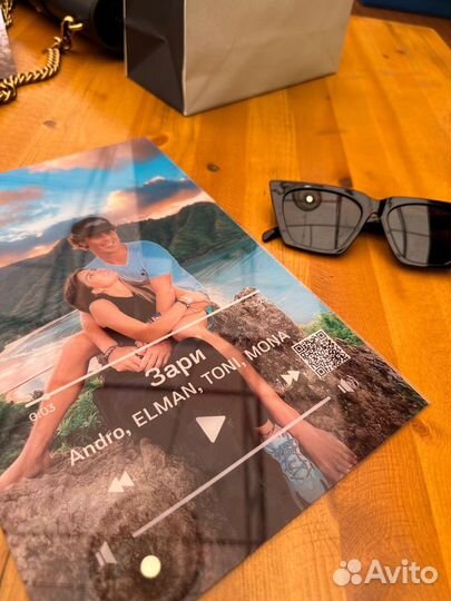 Фоторамка с песней / подарок