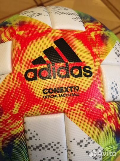 Оригинальный мяч adidas conext 19 europa qualifier