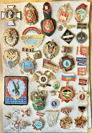 21 - знаки пожарные, армейские и мвд