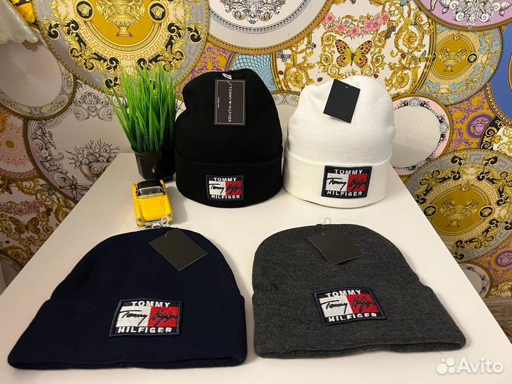 Шапка premium Tommy Hilfiger