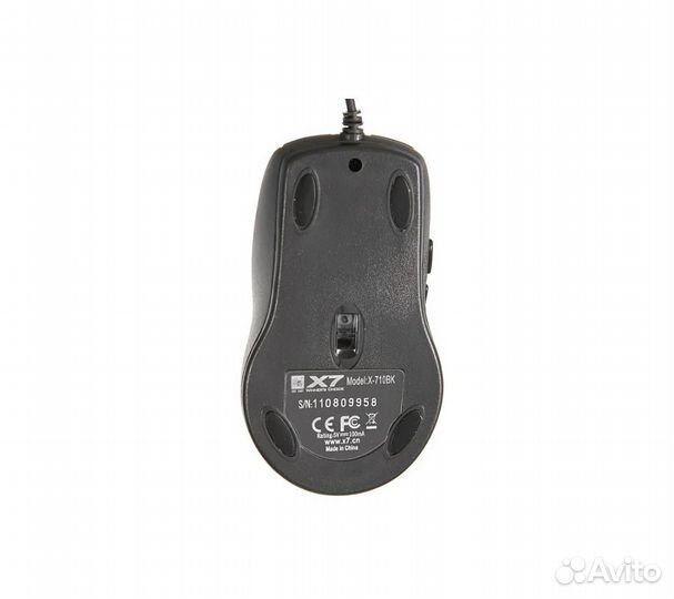 Мышь A4Tech X-710BK, черный