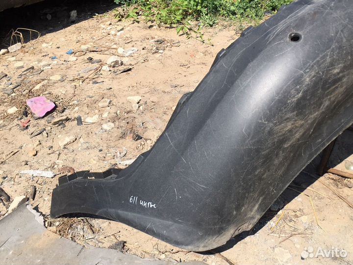 Юбка заднего бампера Kia Sportage 3