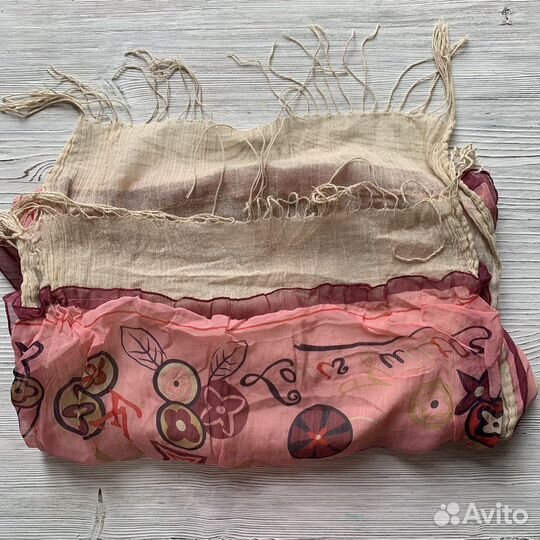 Шарфы и палантины