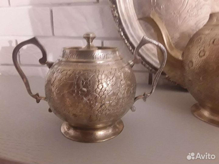Чайник латунный