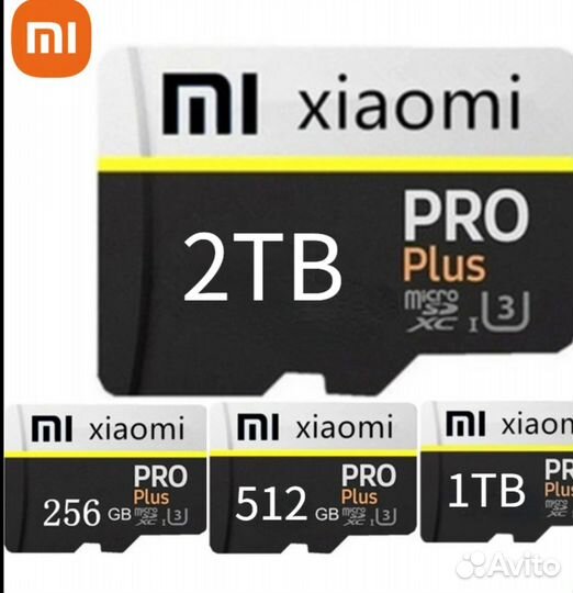 Мини SD-карта, 256 гб, 512 гб, 1 тб, 2 TB класс 10