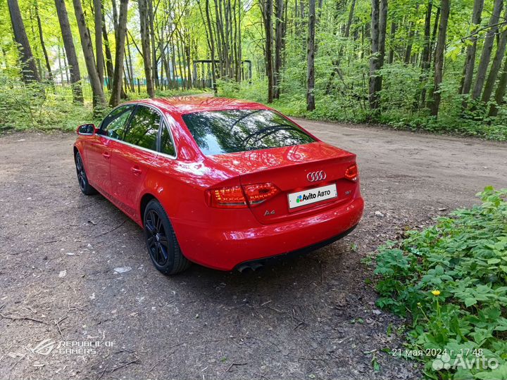 Audi A4 1.8 CVT, 2010, 94 456 км