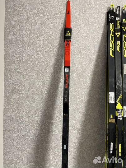 Лыжи беговые Fisher, atomic