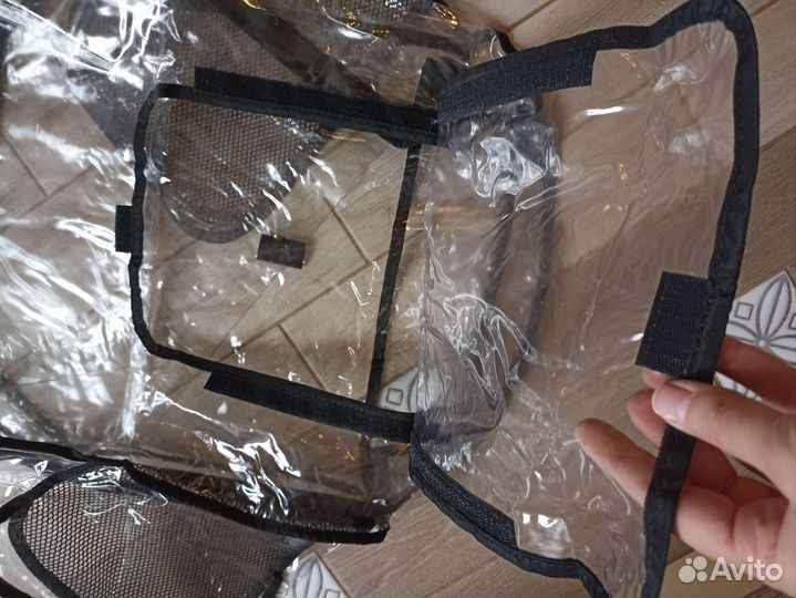 Дождевик от снега новый силиконовый на коляску