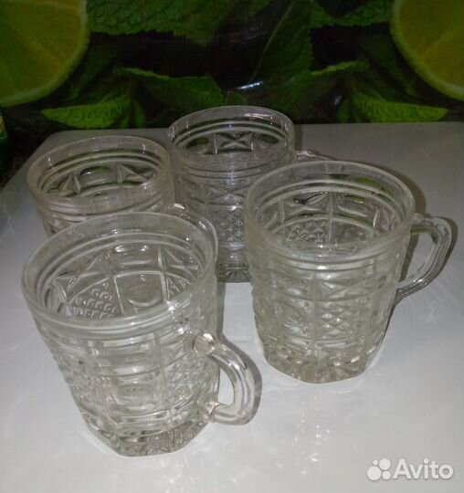 Хрустальные кружки