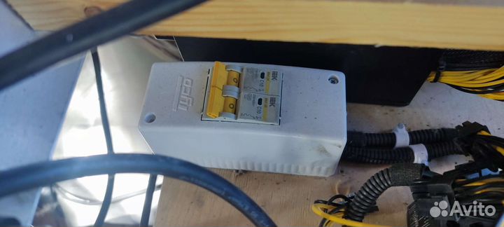 Готовая ферма для 6 видеокарт