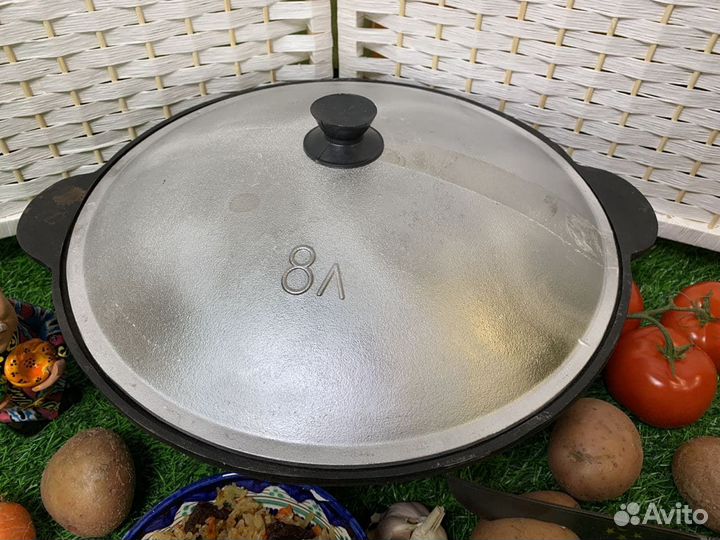 Казан чугунный (обжиг)