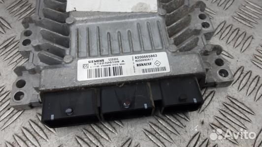 Блок управления двс renault megane 2 (DBE16PC01)