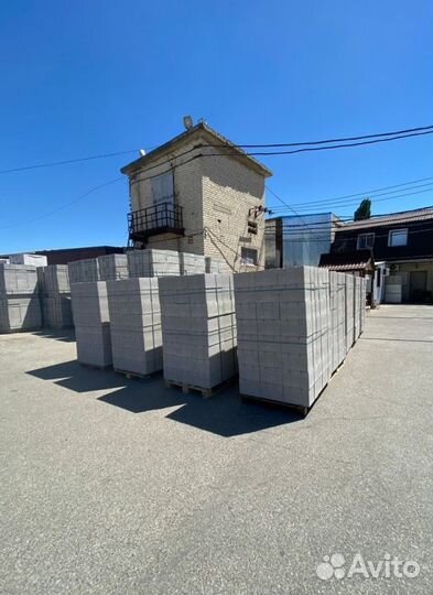 Пеплоблок М35 390х190х190