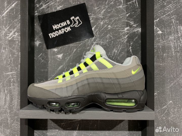 Мужские кроссовки Nike Air Max 95 Lime Green