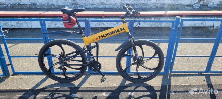 Велосипед скоростной на литых дисках