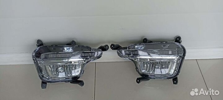 Kia Rio 3 противотуманная фара правая левая дхо