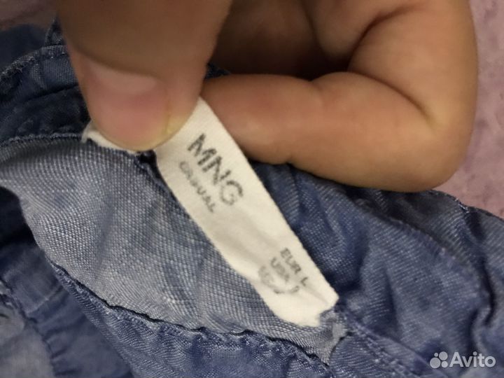 Джинсовый сарафан манго 48размер