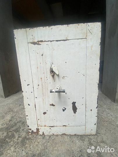 Сейф металлический СССР противопожарный