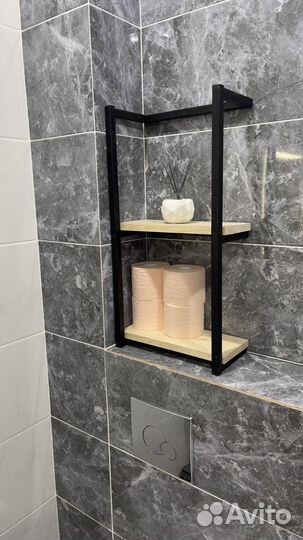 Полка настенная лофт